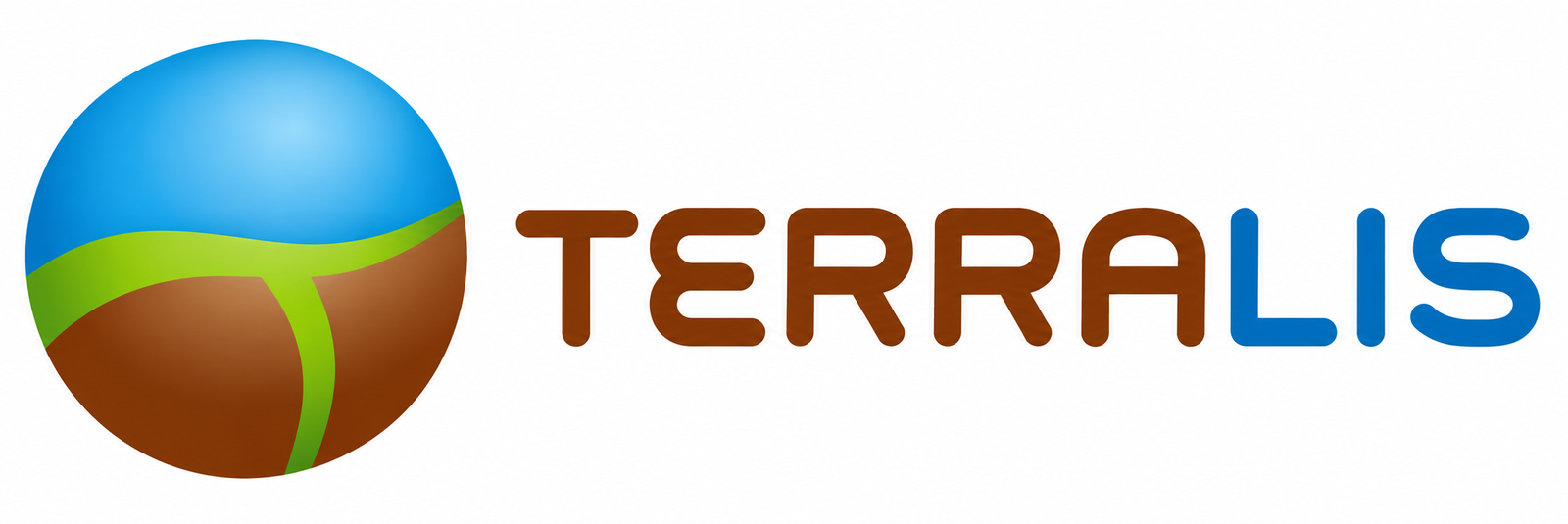 Glossy Terralis Earthscape Logo
