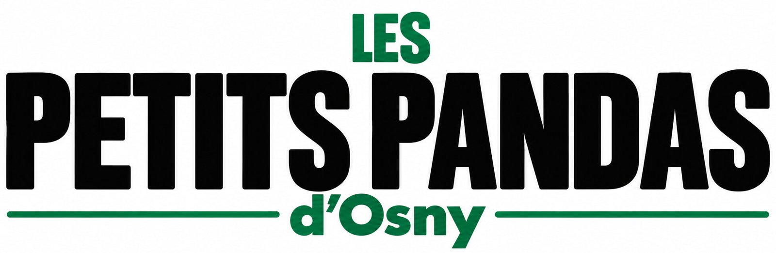 Logo typographique LES PETITS PANDAS